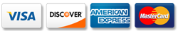 visa discover american express mastercard all accepted in Vacaville